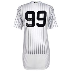 Aaron Judge Signed New York Yankees Jersey Inscribed "2017 AL ROY" (Fanatics Hologram)