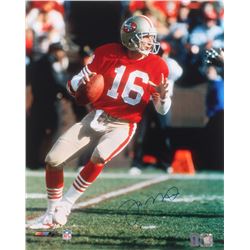 Joe Montana Signed San Francisco 49ers 16x20 Photo (Montana Hologram)