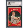 Image 1 : 1959 Topps #360 Al Kaline (BCCG 7)