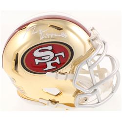 George Kittle Signed San Francisco 49ers Chrome Mini Speed Helmet (Beckett COA)