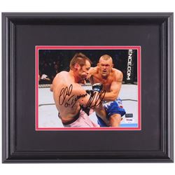 Chuck "The Iceman" Liddell Signed UFC 14.5x16.5 Custom Framed Photo (PSA COA)