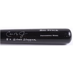 Cal Ripken Jr. Signed Rawlings Adirondack Big Stick Model Baseball Bat Inscribed "8x Silver Slugger"