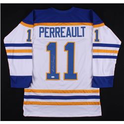 Gilbert Perreault Signed Captain Jersey (JSA COA)