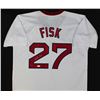 Image 1 : Carlton Fisk Signed Baseball Jersey (JSA COA)