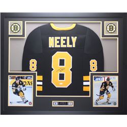Cam Neely Signed 35x43 Custom Framed Jersey (JSA COA)