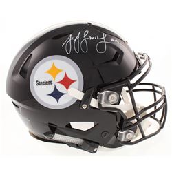 JuJu Smith-Schuster Signed Pittsburgh Steelers Full-Size Authentic On-Field Flex Speed Helmet (Becke