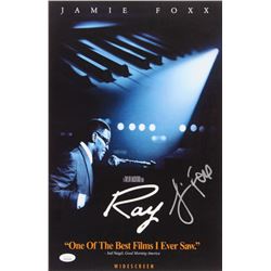 Jamie Foxx Signed "Ray" 11x17 Poster (JSA COA)