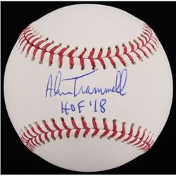 Alan Trammell Signed OML Baseball Inscribed "HOF '18" (JSA COA)