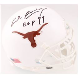 Earl Campbell Signed Texas Longhorns Mini Helmet Inscribed "HOF 77" (JSA COA)