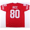 Image 1 : Jerry Rice Signed Jersey (JSA COA  Rice Hologram)