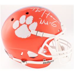 DeAndre Hopkins Signed Clemson Tigers Full-Size Helmet Inscribed "Nuk" (JSA COA)