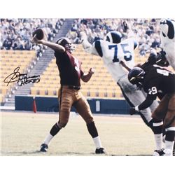 Sonny Jurgensen Signed Washington Redskins 16x20 Photo Inscribed "HOF 83" (JSA COA)