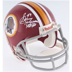 Sonny Jurgensen Signed Washington Redskins Mini-Helmet Inscribed "HOF 83" (JSA COA)