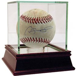 Gary Sanchez Signed 2017 Game-Used Baseball (Steiner COA  MLB Hologram)