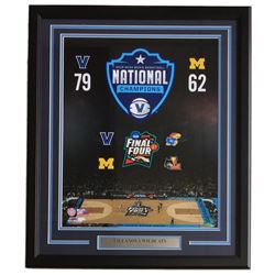 2018 Villanova Wildcats "Final Four" 22x27 Custom Framed Photo Display