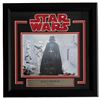 Image 1 : Dave Prowse Signed "Star Wars" 16x17 Custom Framed Photo Display Inscribed "Darth Vader" (Steiner CO
