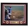 Image 1 : Mike Schmidt Signed Philadelphia Phillies 22x27 Custom Framed Photo Display (Fanatics Hologram  MLB 