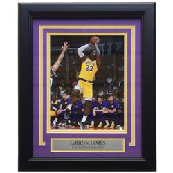 LeBron James Los Angeles Lakers 11x14 Custom Framed Photo Display