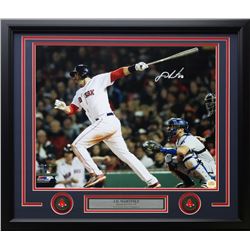 J. D. Martinez Signed Boston Red Sox 22x27 Custom Framed Photo Display (Steiner COA)