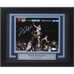 Donte DiVincenzo Signed Villanova Wildcats 11x14 Custom Framed Photo Display (JSA COA)