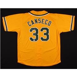 Jose Canseco Signed Jersey Inscribed "40 / 40" (JSA Hologram)