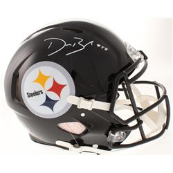Devin Bush Signed Pittsburgh Steelers Full-Size Authentic On-Field Speed Helmet (Radtke COA)