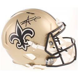Alvin Kamara Signed New Orleans Saints Full-Size Authentic On-Field Speed Helmet (Radtke COA)
