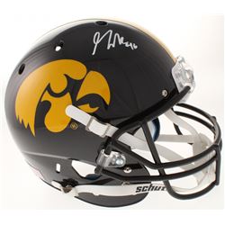 George Kittle Signed Iowa Hawkeyes Full-Size Helmet (Radtke COA)