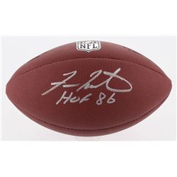 Fran Tarkenton Signed NFL Football Inscribed "HOF 86" (Schwartz COA)