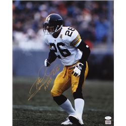 Rod Woodson Signed Pittsburgh Steelers 16x20 Photo Inscribed "HOF 09" (JSA COA)