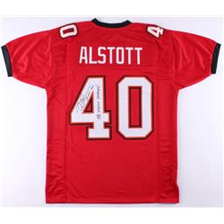 Mike Alstott Signed Jersey Inscribed "SB XXXVII Champs!" (JSA COA)
