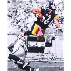 Hines Ward Signed Pittsburgh Steelers 16x20 Photo (Beckett COA)