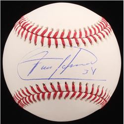Felix Hernandez Signed OML Baseball (JSA COA)