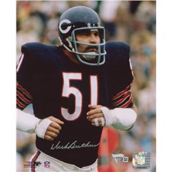 Dick Butkus Signed Chicago Bears 8x10 Photo (Fanatics Hologram)