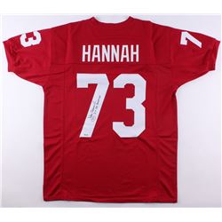John Hannah Signed Jersey Inscribed "2x All American" (SGC COA)