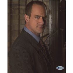 Christopher Meloni Signed "Law  Order: Special Victims Unit" 8x10 Photo (Beckett COA)