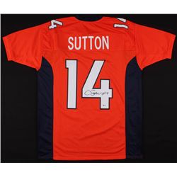 Courtland Sutton Signed Jersey (Beckett COA)