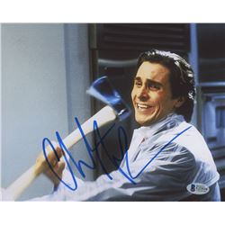 Christian Bale Signed "American Psycho" 8x10 Photo (Beckett COA)