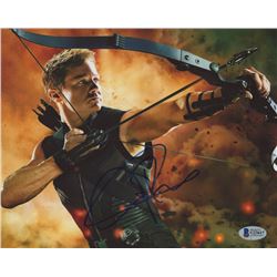 Jeremy Renner Signed "The Avengers" 8x10 Photo (Beckett COA)
