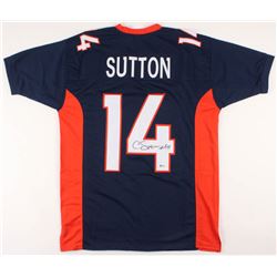 Courtland Sutton Signed Jersey (Beckett COA)