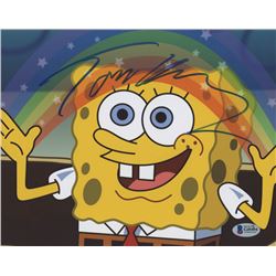 Tom Kenny Signed "SpongeBob SquarePants" 8x10 Photo (Beckett COA)