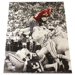 Herschel Walker Signed Georgia Bulldogs 16x20 Photo (Beckett COA)