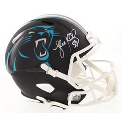 Luke Kuechly Signed Carolina Panthers Full-Size Matte Black Speed Helmet (JSA Hologram)