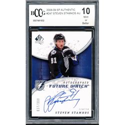 2008-09 SP Authentic #247 Steven Stamkos Autograph RC  (BCCG 10)