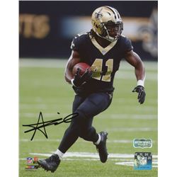 Alvin Kamara Signed New Orleans Saints 8x10 Photo (Radtke Hologram)