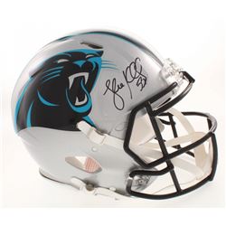 Luke Kuechly Signed Carolina Panthers Full-Size Authentic On-Field Speed Helmet (JSA COA)
