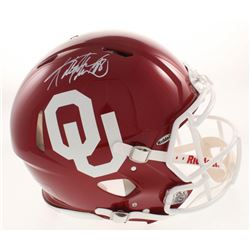 Adrian Peterson Signed Oklahoma Sooners Full-Size Authentic On-Field Speed Helmet (Beckett COA)