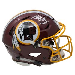 Adrian Peterson Signed Washington Redskins Full-Size Authentic On-Field SpeedFlex Helmet Inscribed "