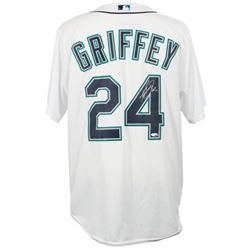 Ken Griffey Jr. Signed Seattle Mariners Majestic Jersey Inscribed "HOF 16" (TriStar Hologram)