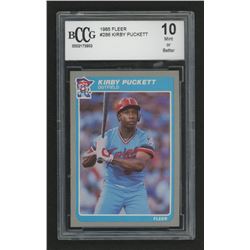 1985 Fleer #286 Kirby Puckett RC (BCCG 10)